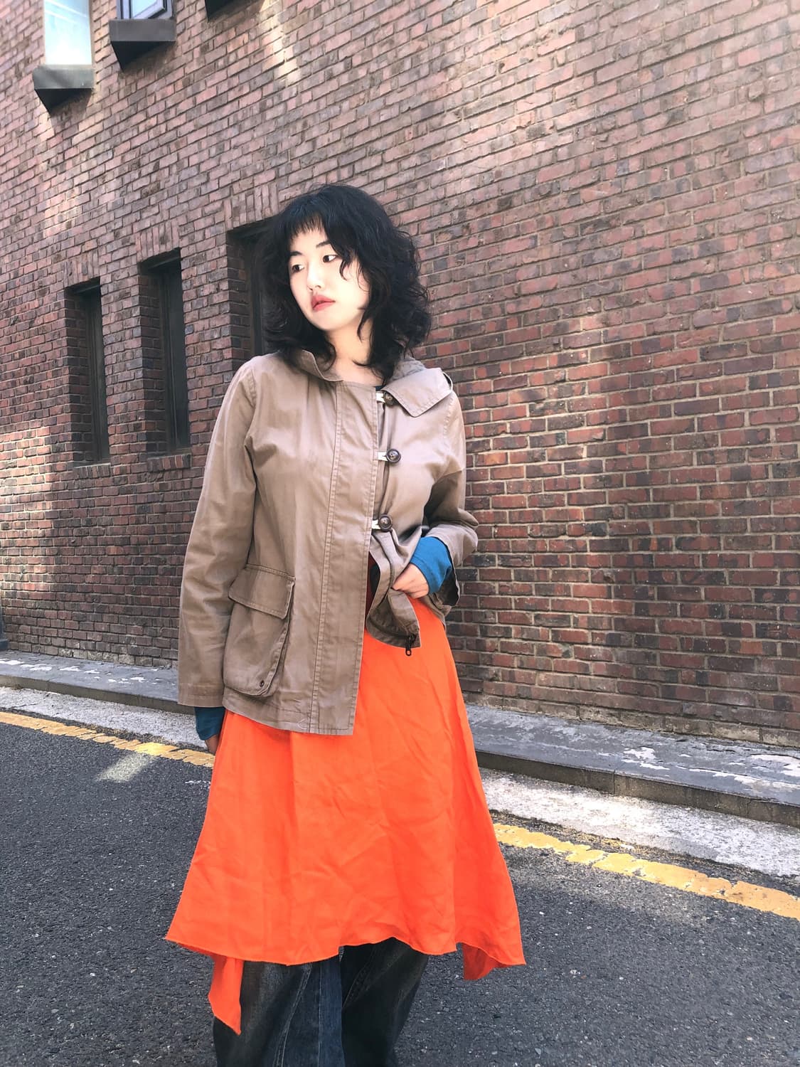 Max Mara linen wrap skirt 상품이미지5