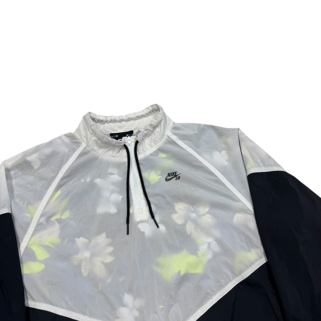 나이키 SB 플로럴 아노락 바람막이 자켓 화이트블랙 M 상품이미지2