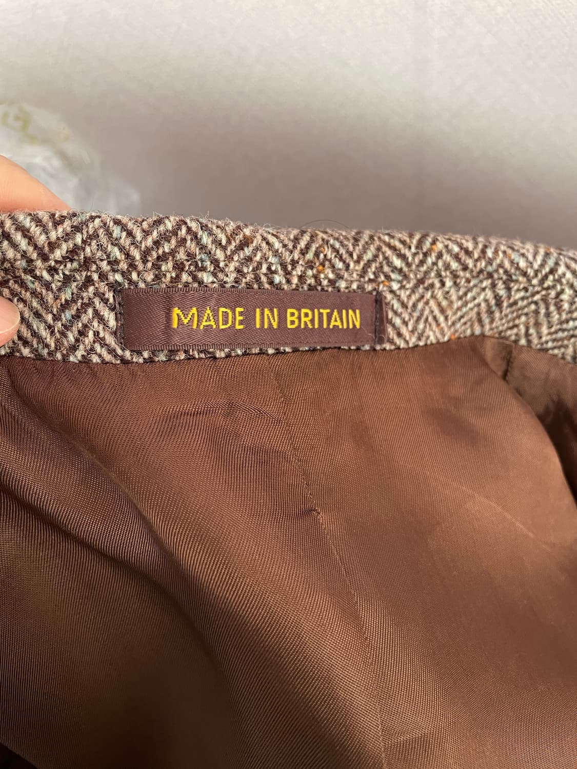 해리스 트위드 자켓 상품이미지4