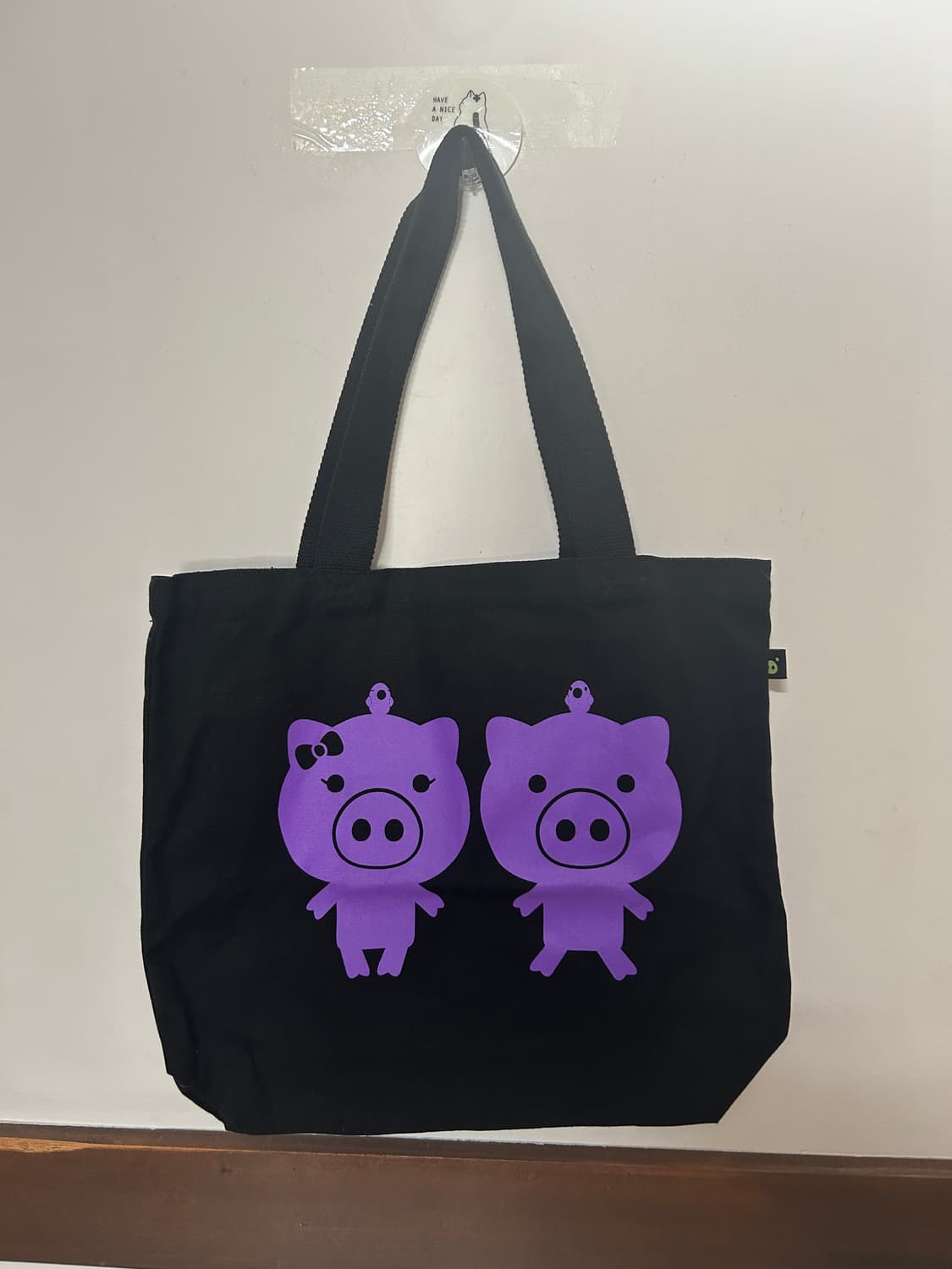 악마 돼지 토트백 상품이미지1