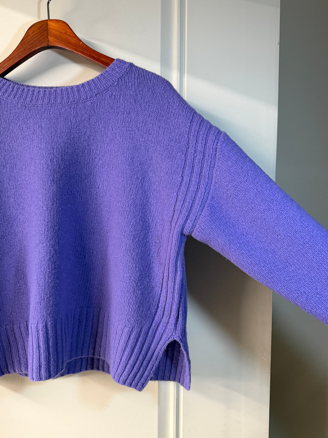 일본빈티지 라벤더 니트  상품이미지6