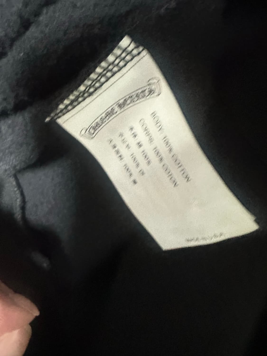 크롬하츠 넥 로고 크루넥 스웻셔츠 xl 상품이미지6