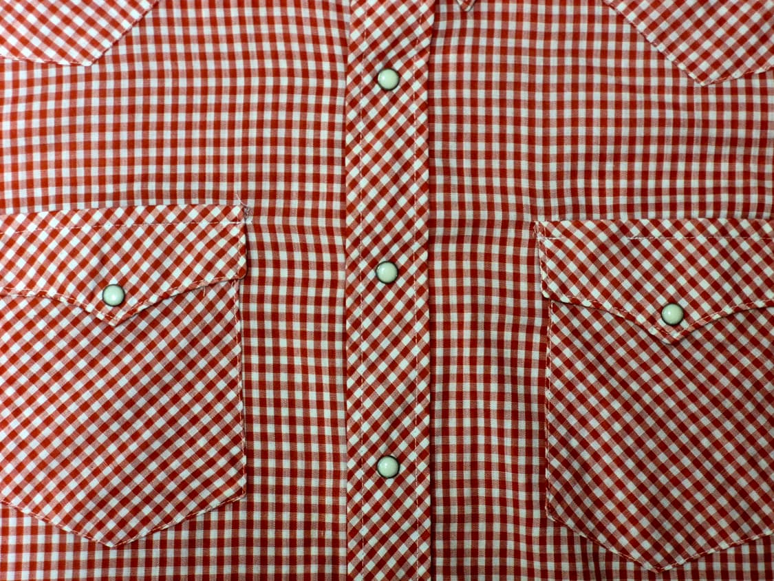 90s Wrangler Western Yoke Half Shirt
(M) 상품이미지5