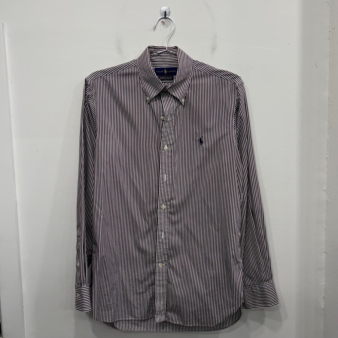 폴로 랄프로렌 커스텀핏 스몰포니 스트라이프 셔츠 상품이미지2