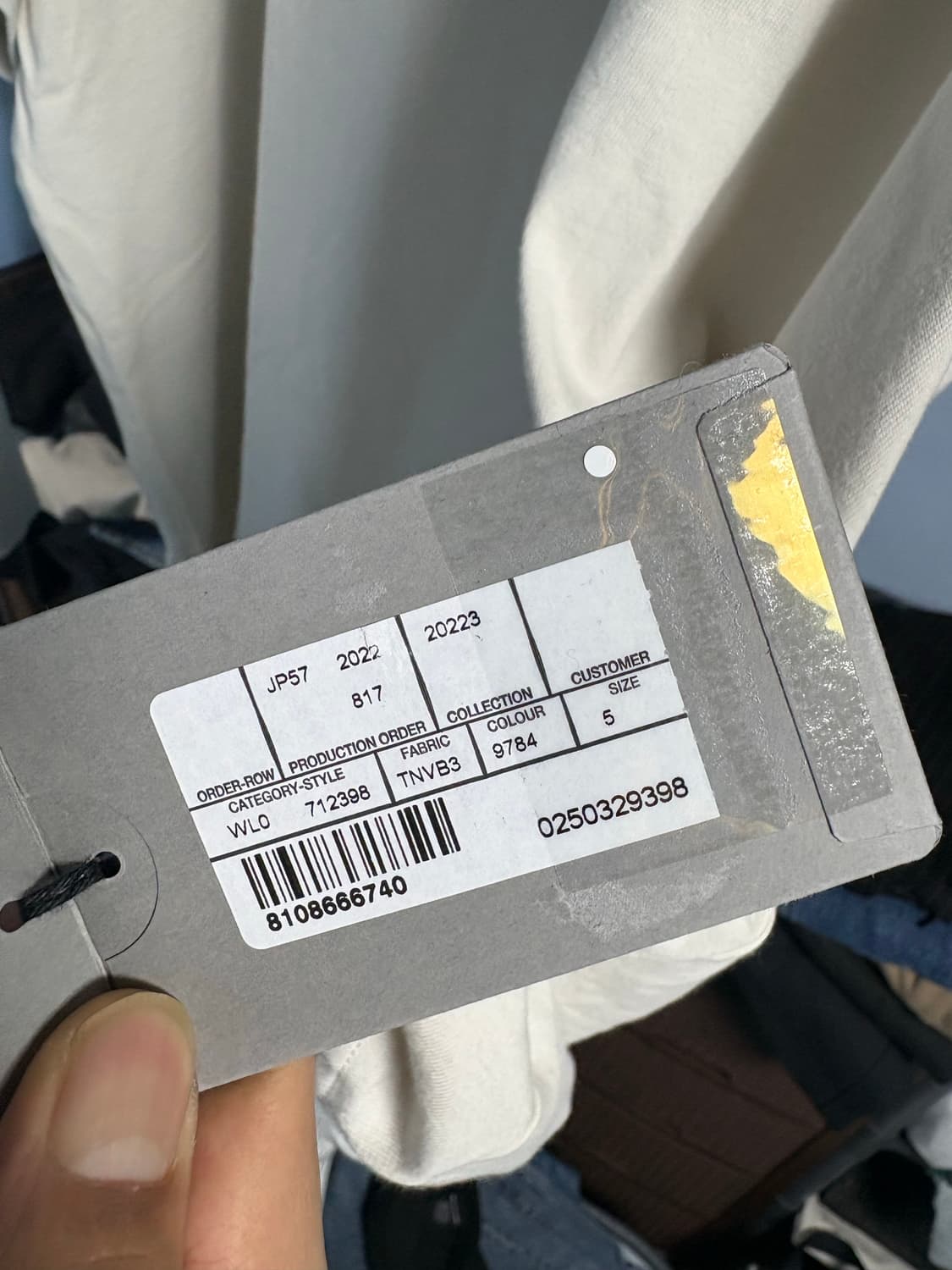 발렌시아가 애플 티셔츠 화이트 5사이즈 새상품 BE DIFFERENT 상품이미지2