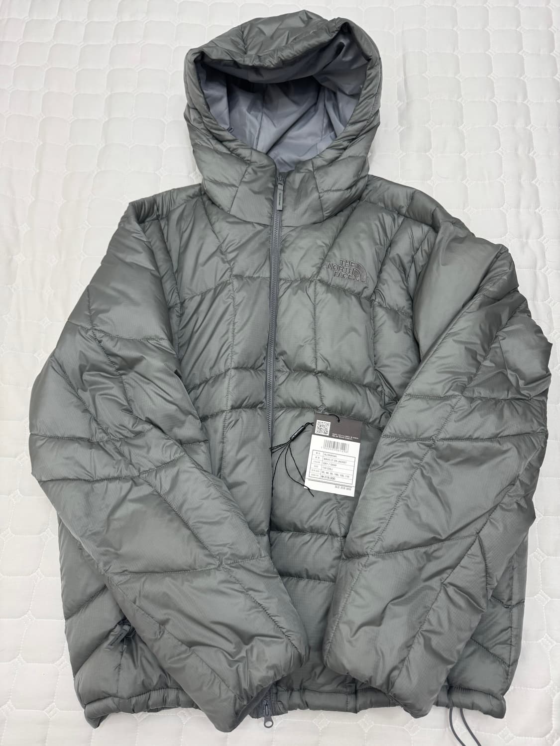 [XXL]노스페이스 웨이브 LT 온 자켓 그레이 상품이미지1