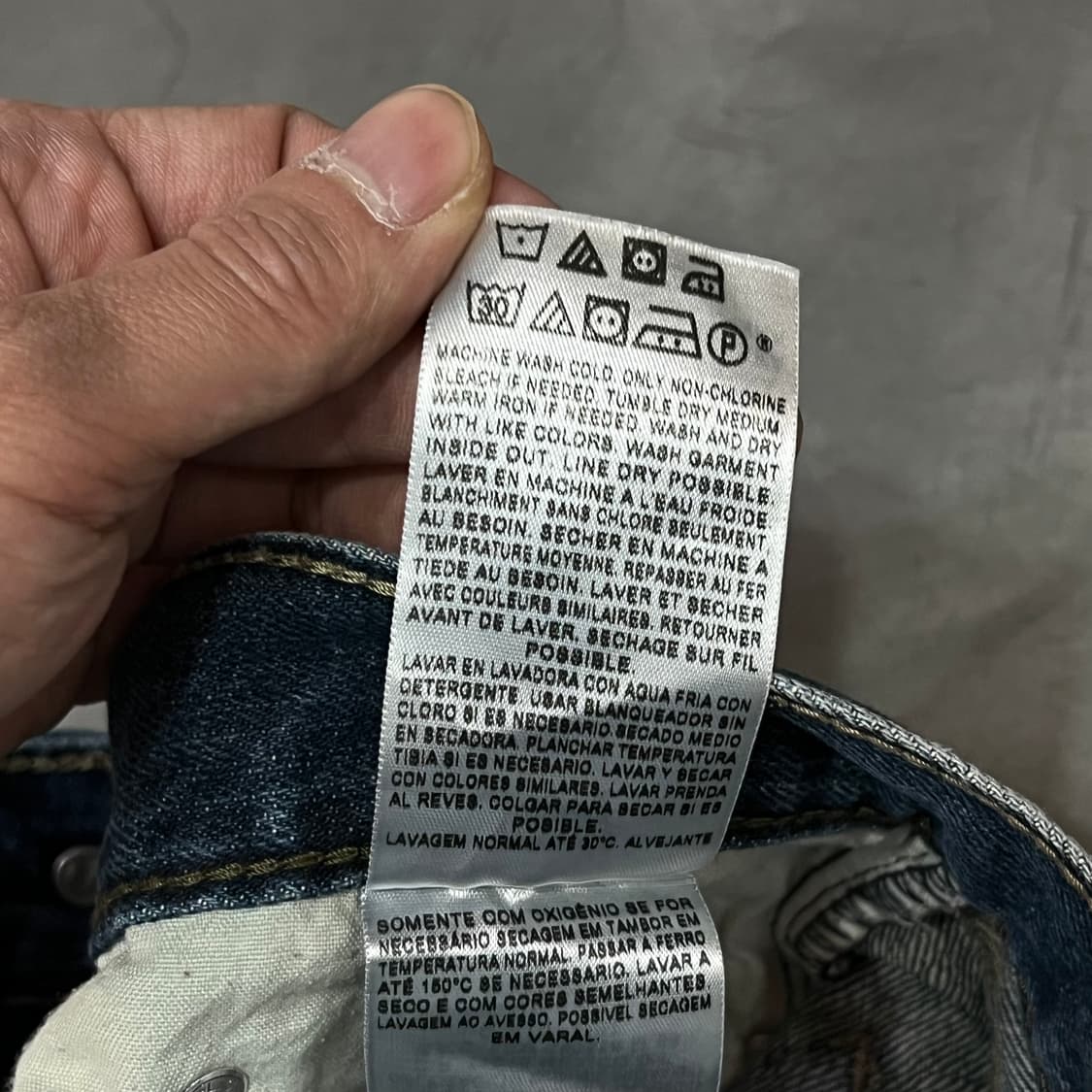  리바이스 527 데님 팬츠 y16374 상품이미지9