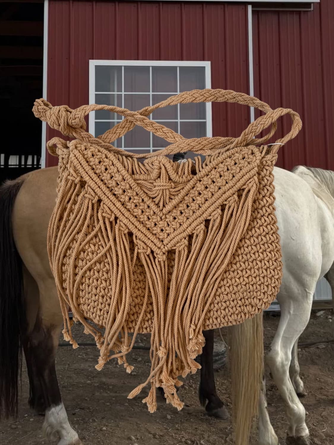 빈티지 니트 백 (Free) AB1803 상품이미지1