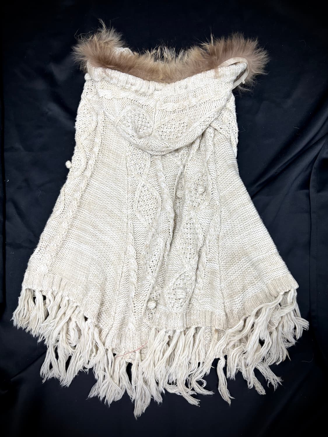 [Vintage] Fur Hoodie Cape 상품이미지10