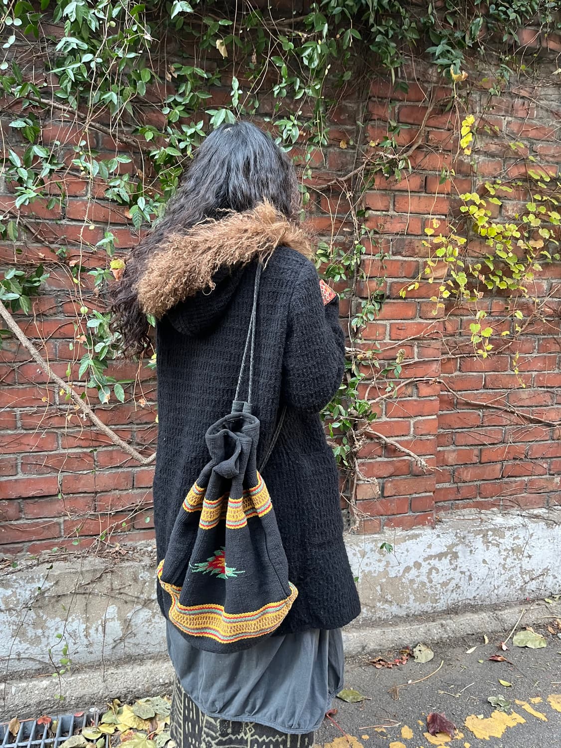 블랙 나바호 포인트 백팩 상품이미지4