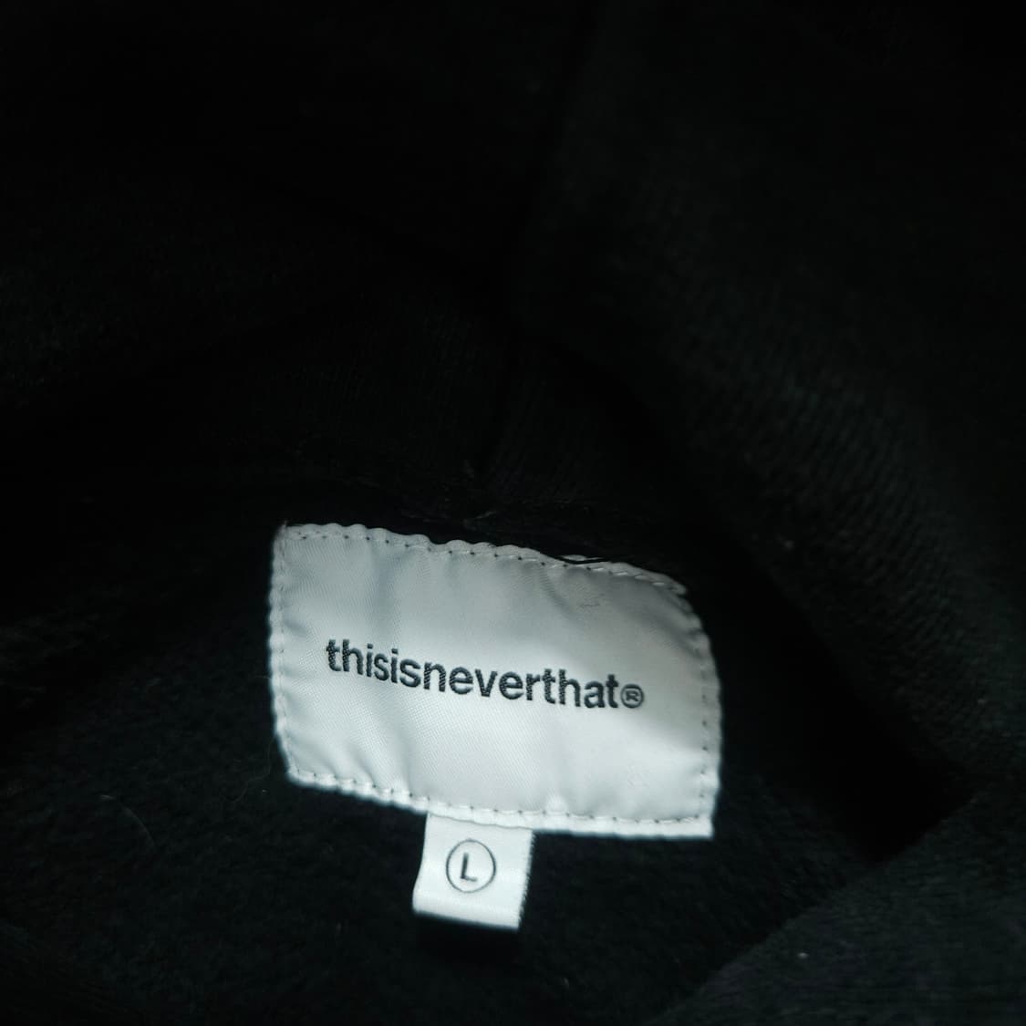 디스이즈네버댓 아치 로고 후드티 L 상품이미지5