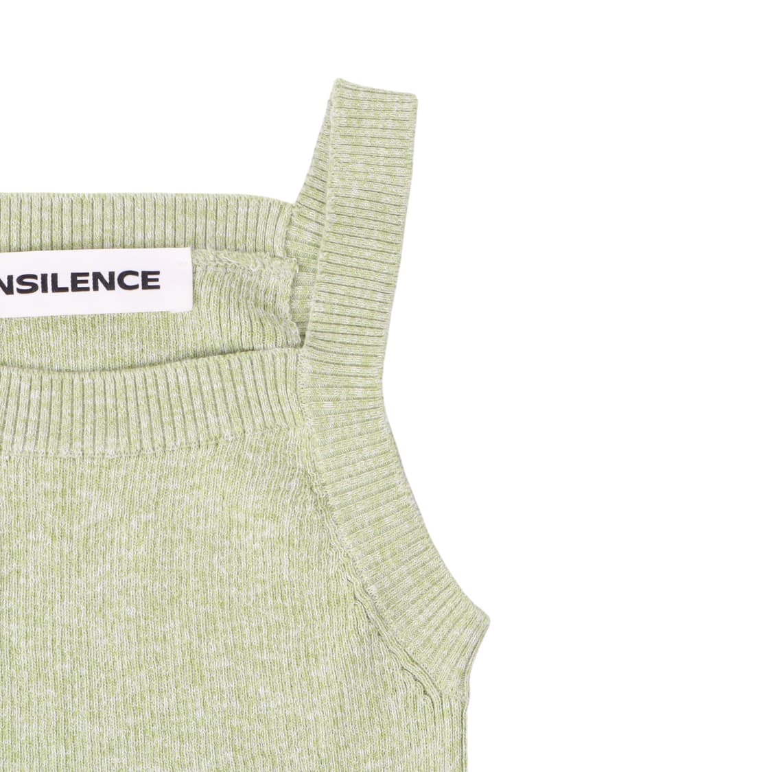 인사일런스 니트 브라탑 슬리브리스 탑 상품이미지2