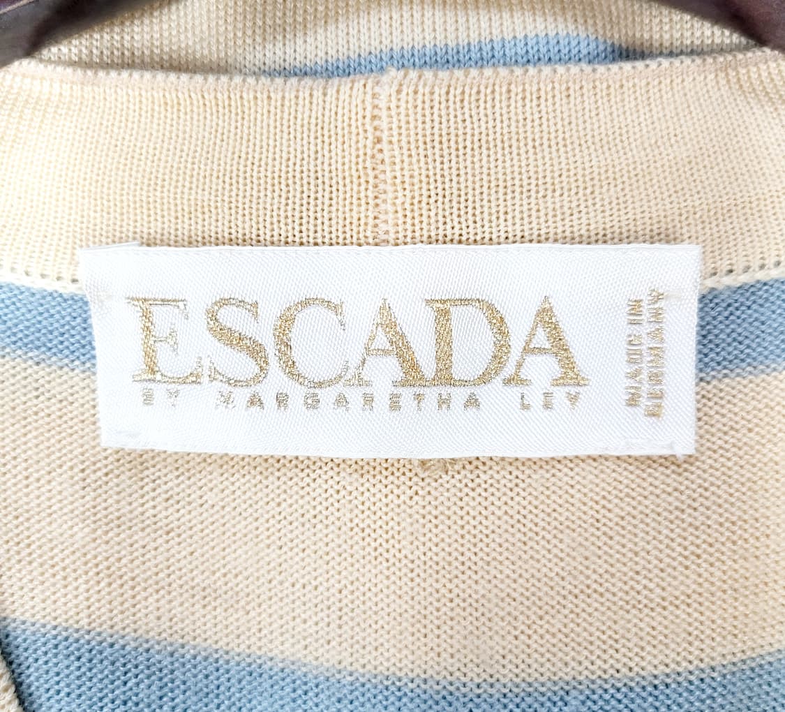 ESCADA 에스까다 금장버튼 니트 조끼 상품이미지8