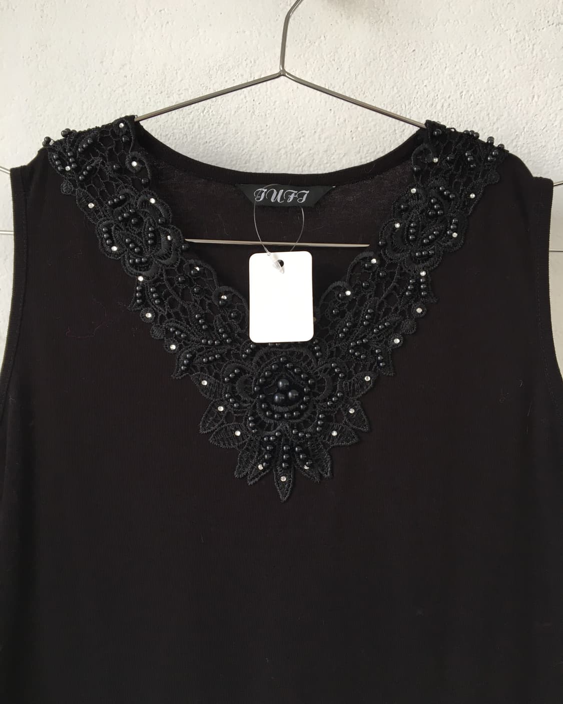 Beads point sleeveless 상품이미지3