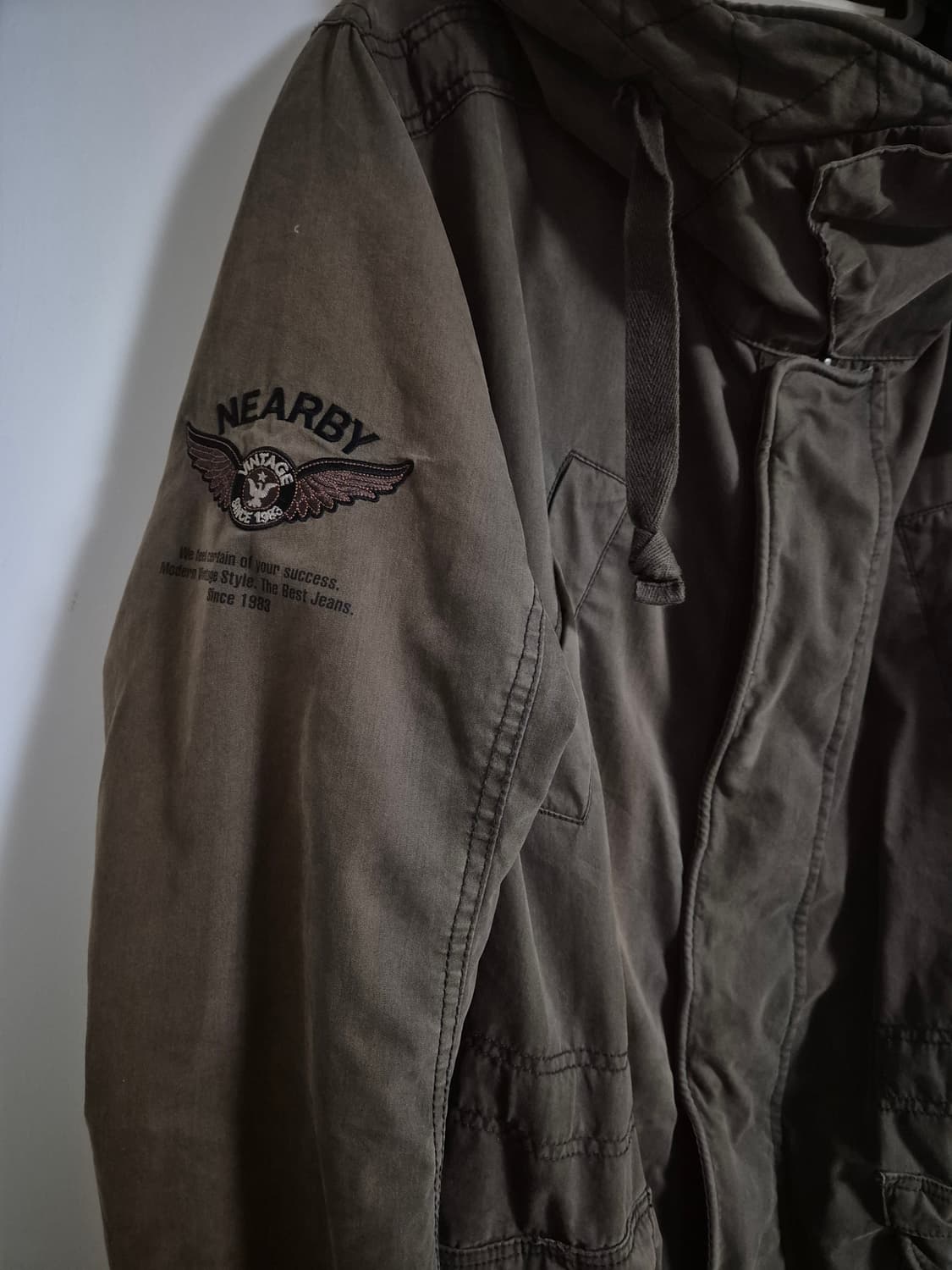 Vintage 디테일 야상자켓 XL 상품이미지4