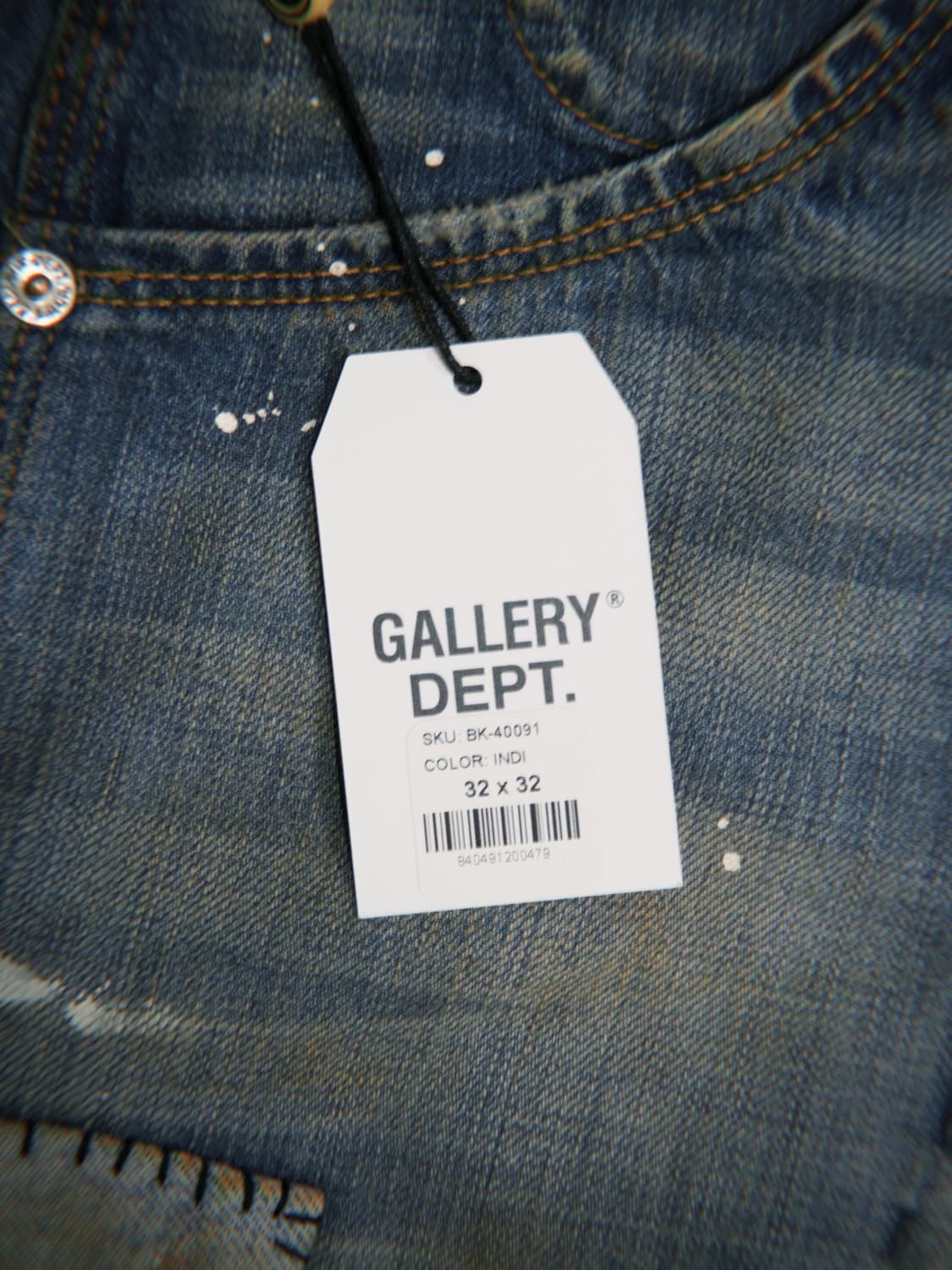Gallery Dept Bare Nuckle Jeans 32/32 상품이미지8