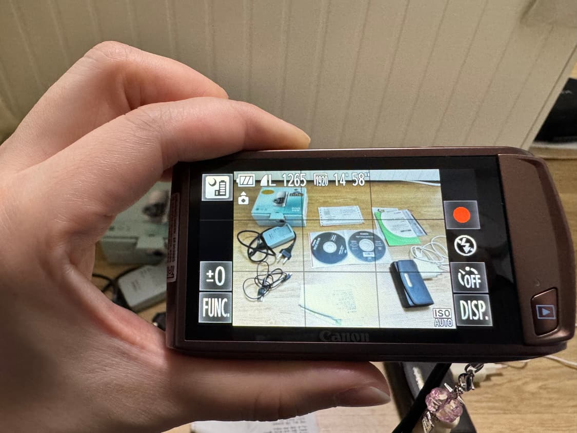 📸 캐논 익서스 310HS (빈티지 디카) 풀박스 상품이미지9