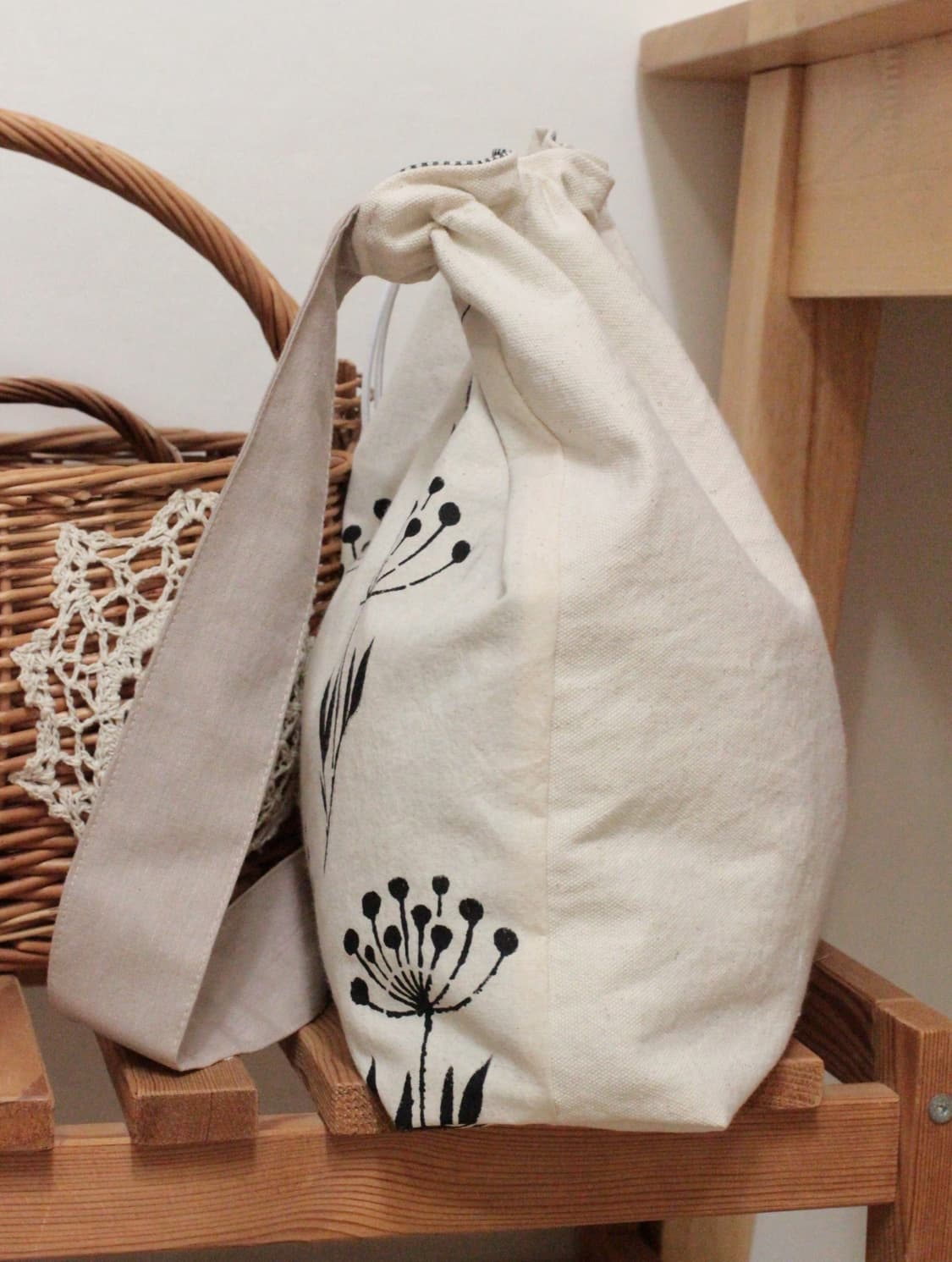 핸드메이드 밴딩 광목 크로스백 상품이미지8