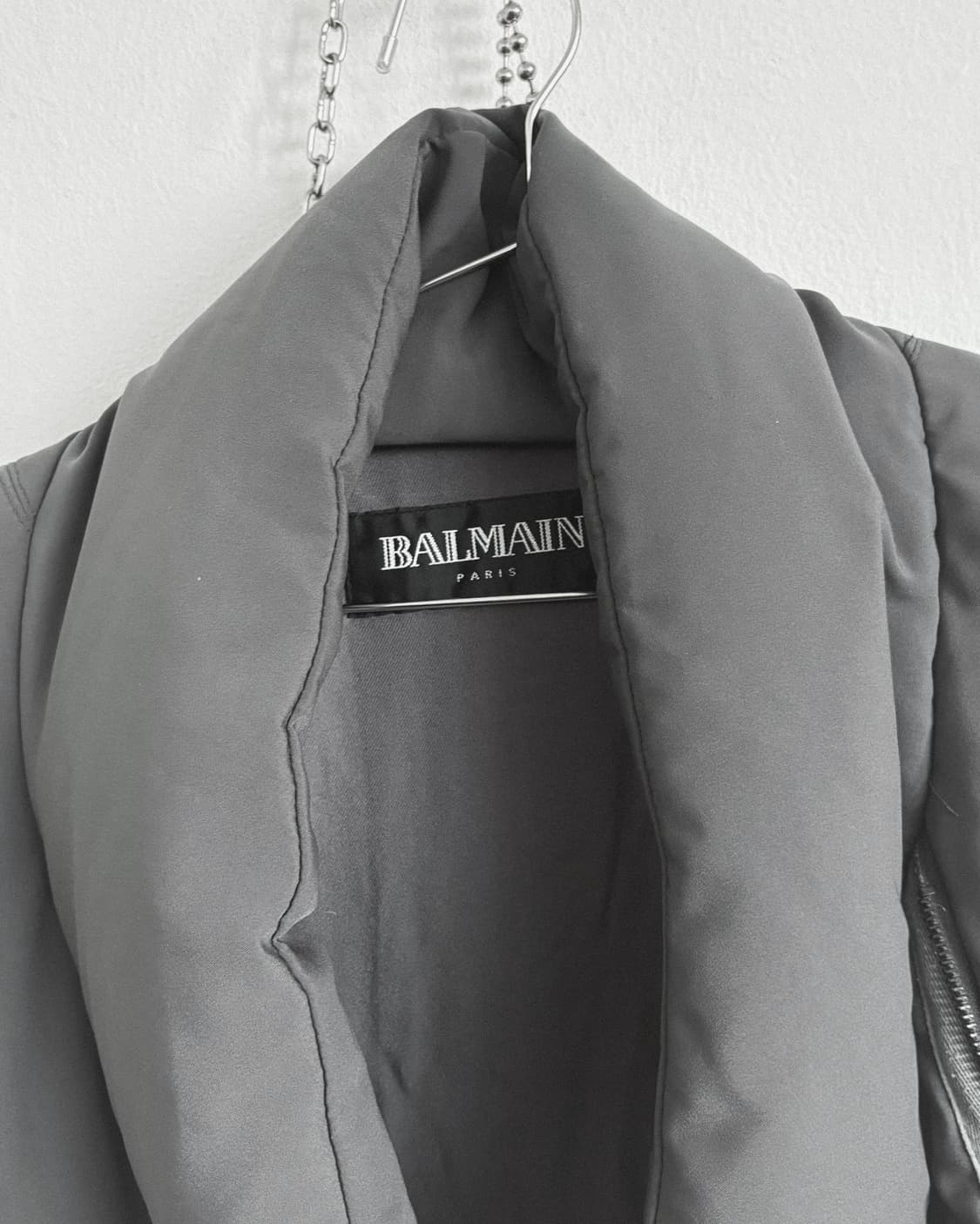 발망 JPN asymmetric 사선지퍼 하이넥 패딩 상품이미지3