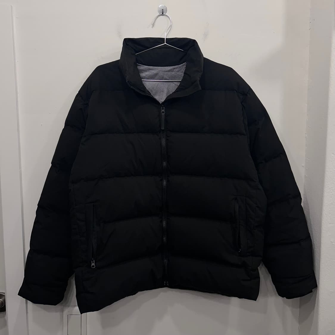 라퍼지스토어 덕다운 무광 하이넥 패딩 자켓 상품이미지2