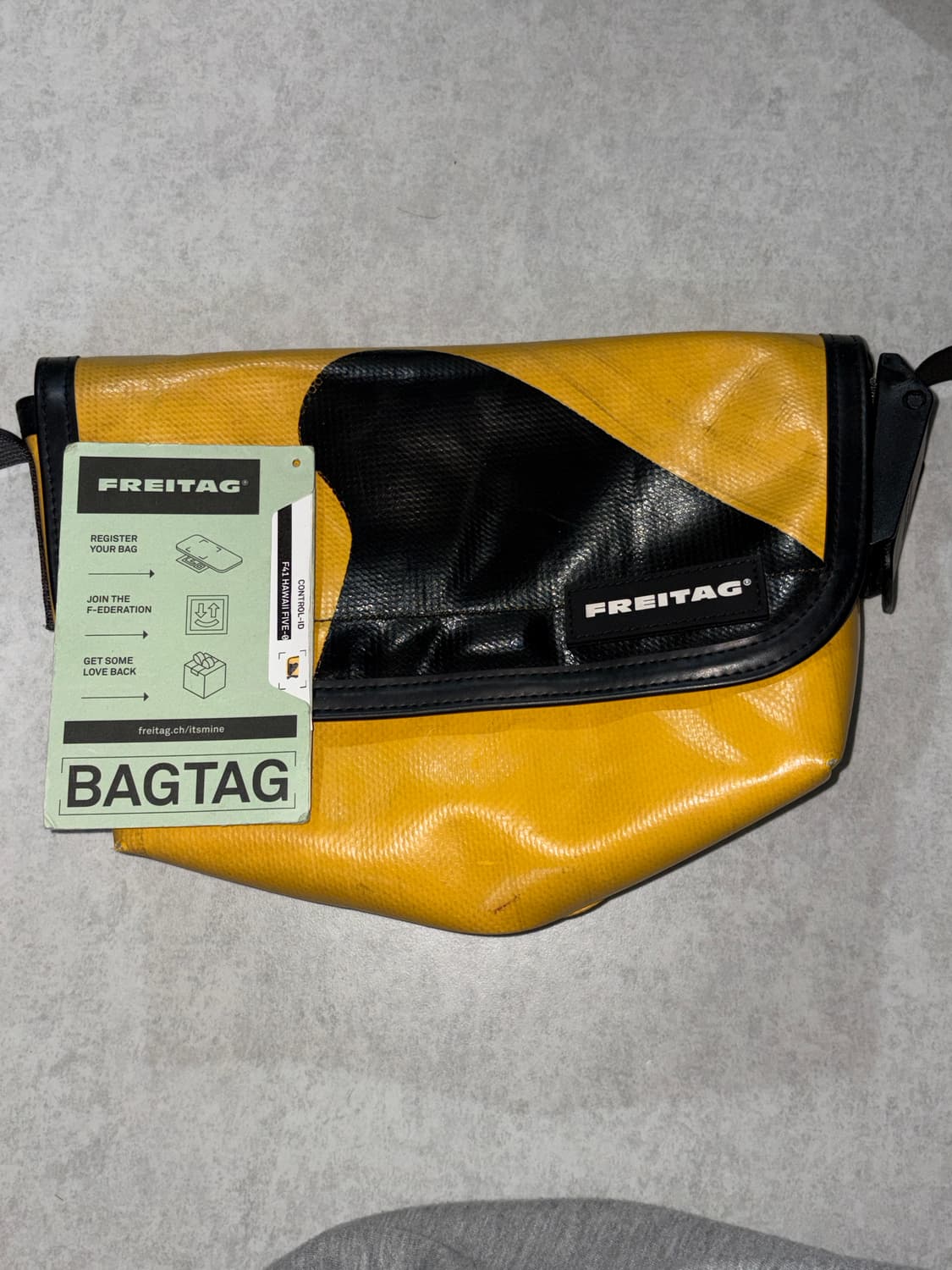 프라이탁 하파오 옐로우 상품이미지1