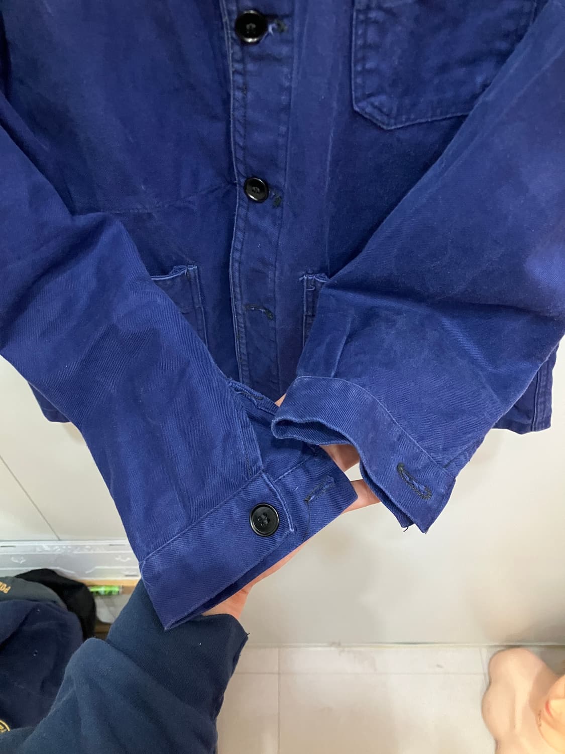 70s 프렌치 초어 워크 자켓 상품이미지4