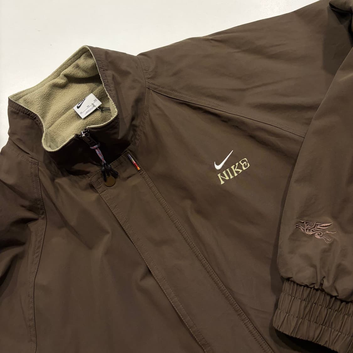 [XL] 나이키 브라운 봄버 자켓 다크 헤이즐 D63 상품이미지3