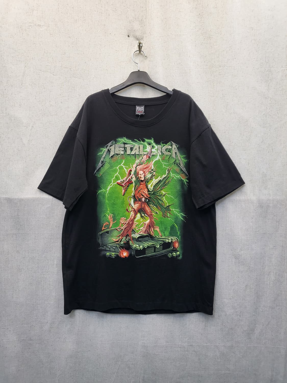 락볼루션 메탈리카 프린팅 반팔 티셔츠 상품이미지1
