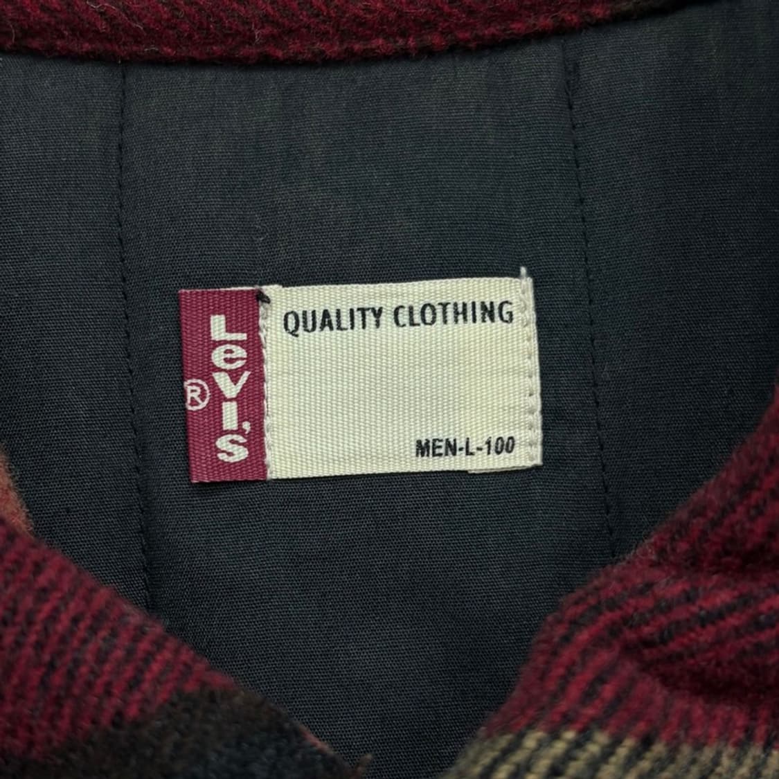 리바이스 체크 모직 자켓 v2016 상품이미지7