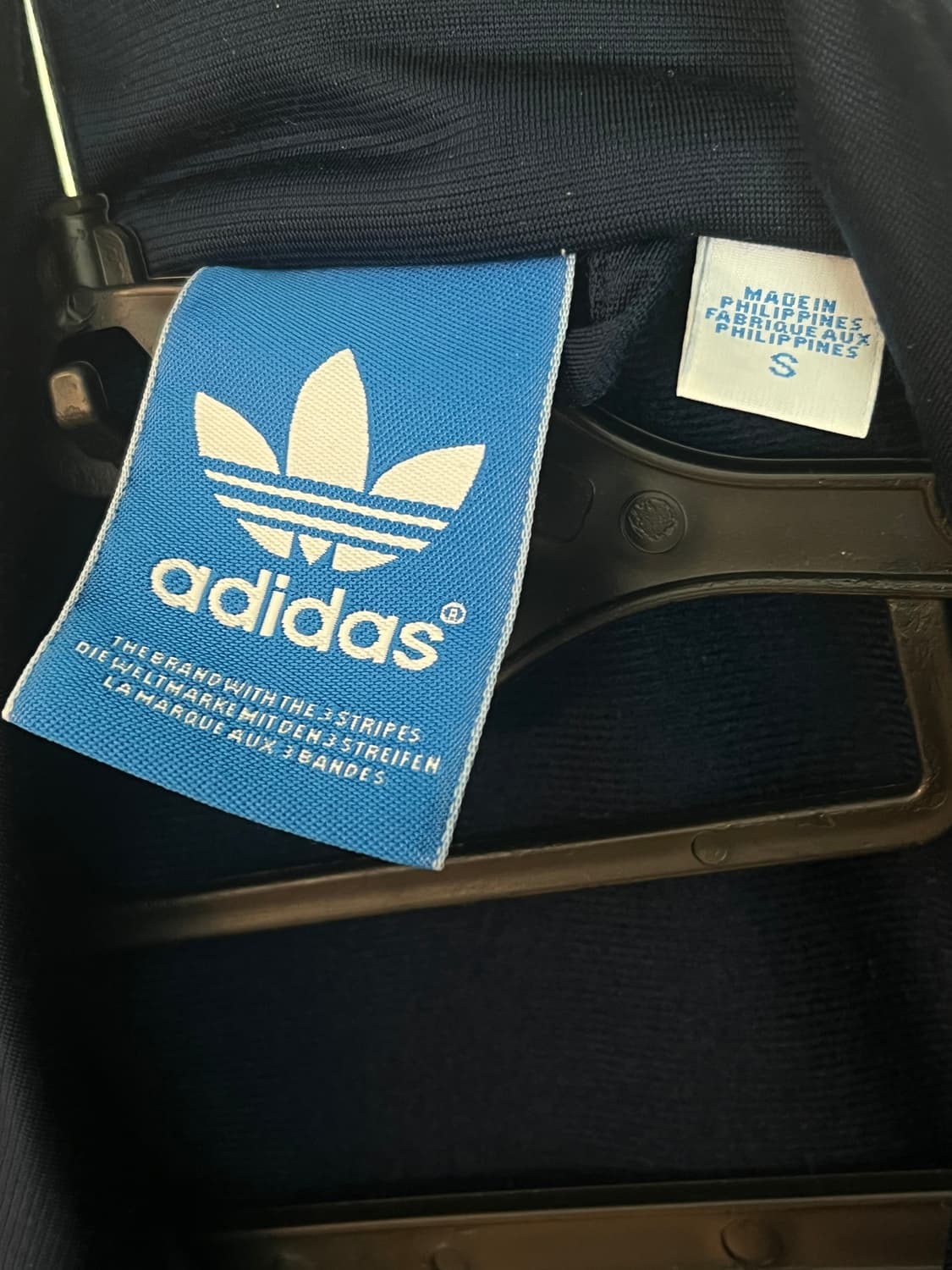 [해외/S] 아디다스 구파이어버드 대장 져지 네이비/그레이 라인 상품이미지4