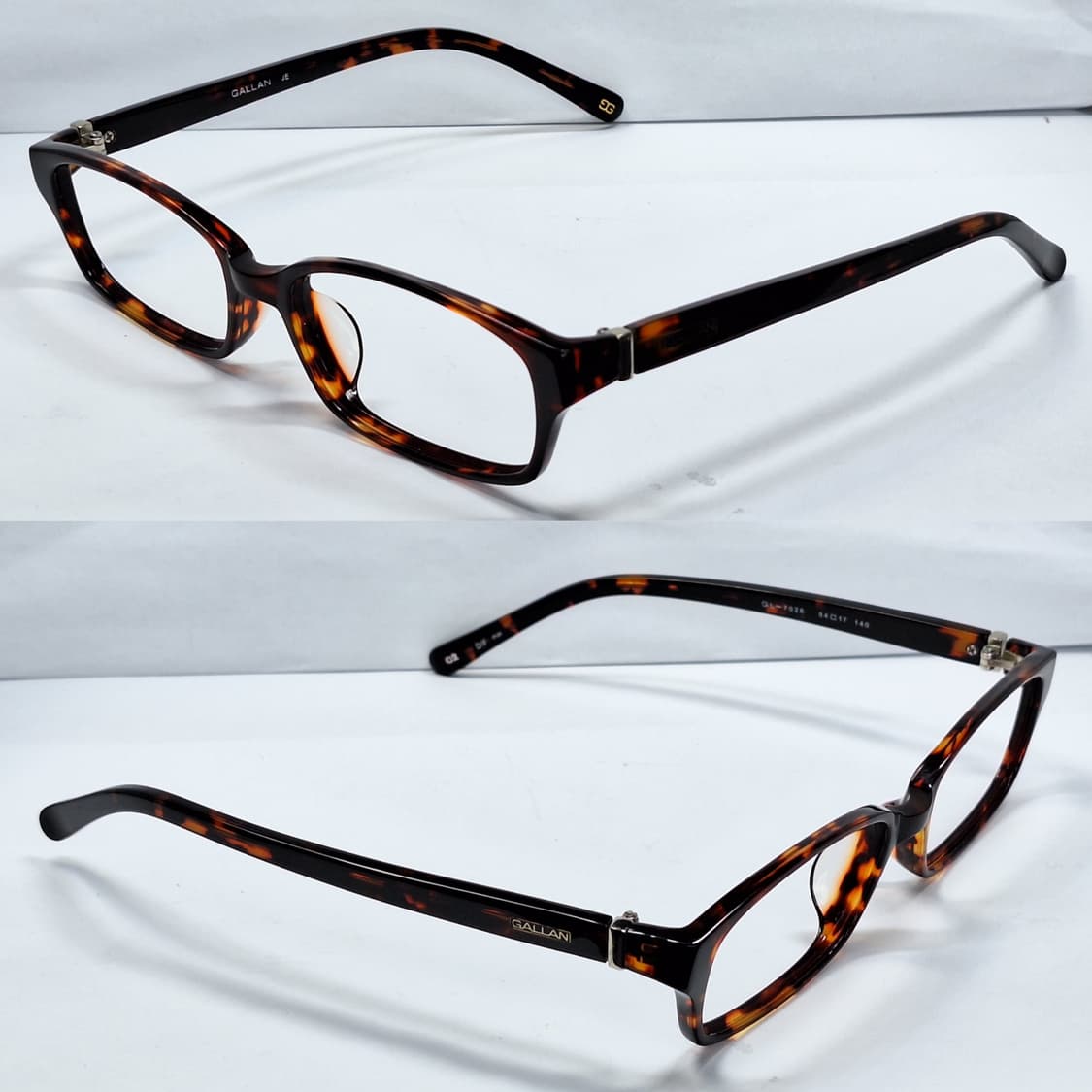 GALLAN 갤랑 GL-7028 클래식 호피 뿔테 안경테 안경/일본 수입 상품이미지2