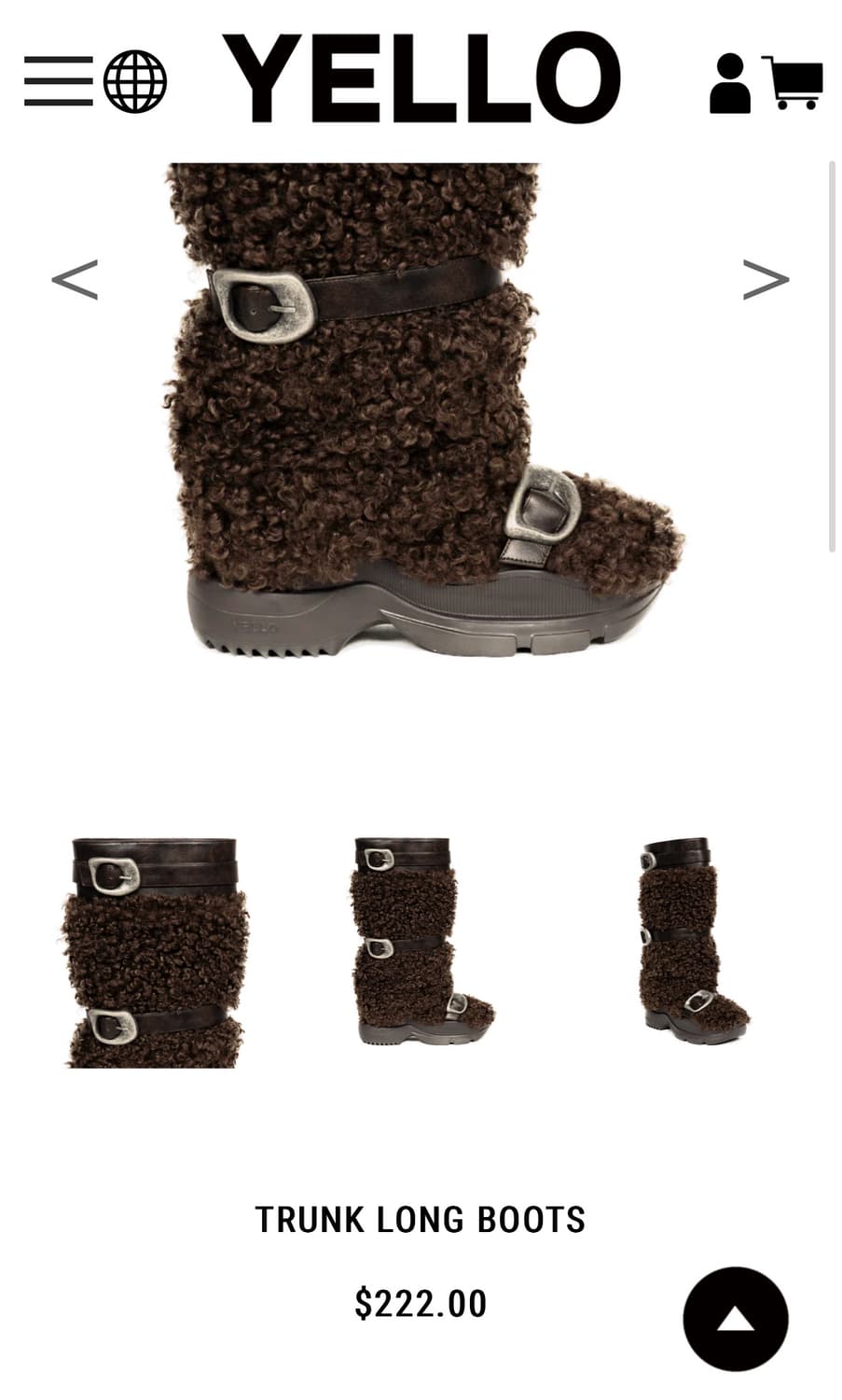 YELLO JAPAN 일본 이에로 옐로 트렁크 롱부츠 (쿄카 우와 모델) 상품이미지2