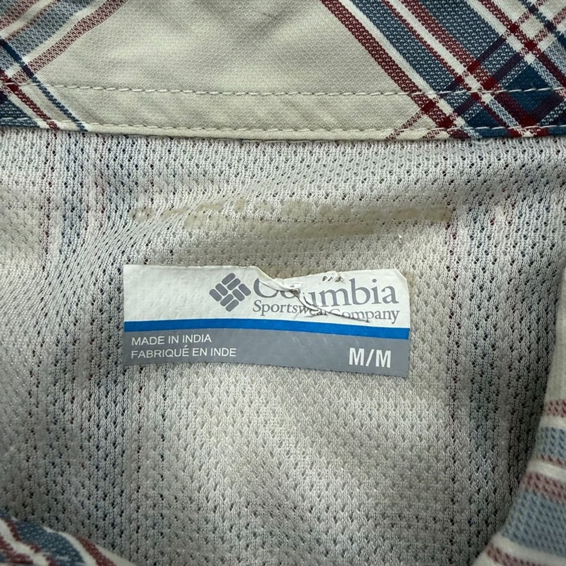 컬럼비아 체크 셔츠 v2681 상품이미지6