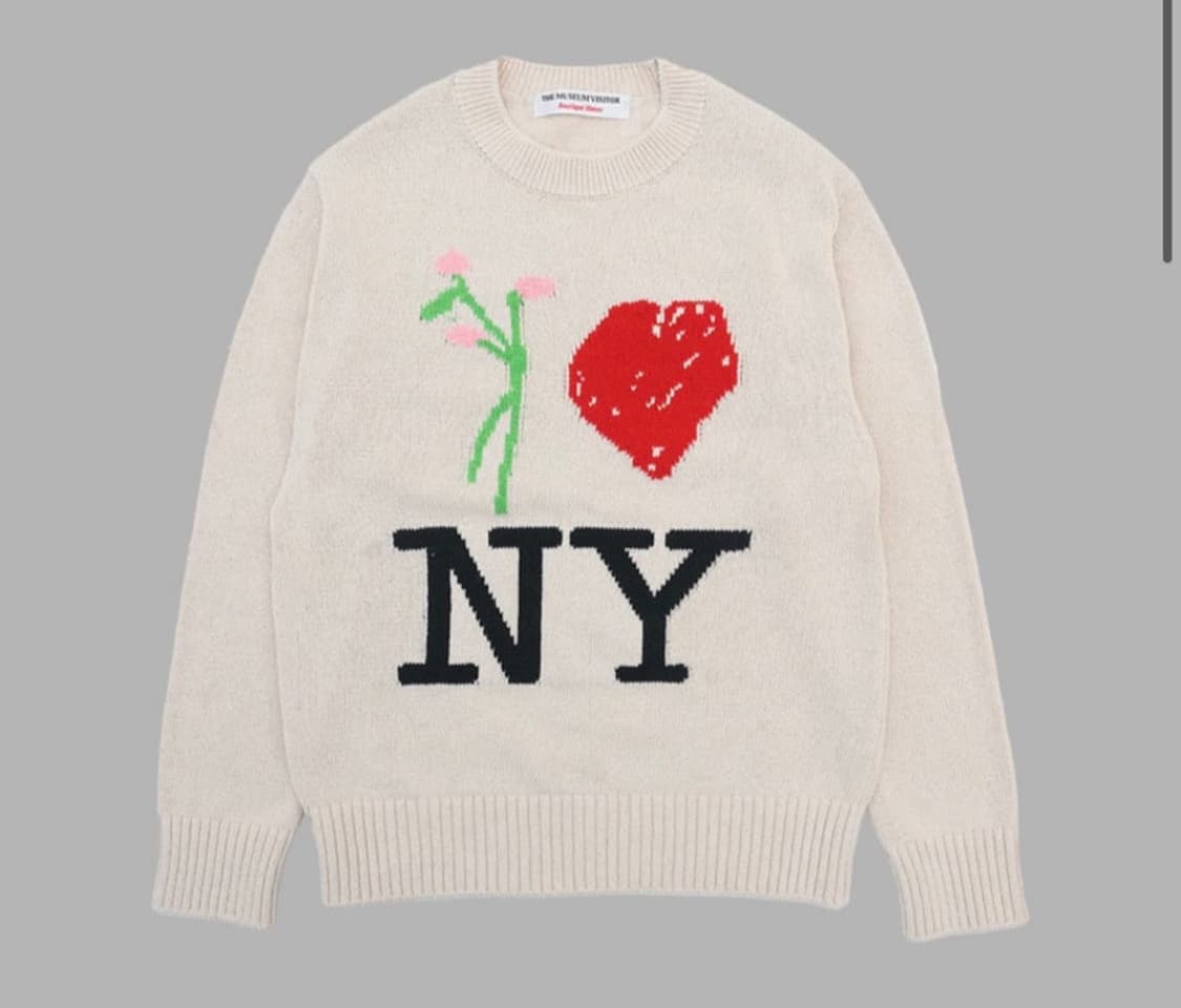 더뮤지엄비지터 니트 상품이미지1