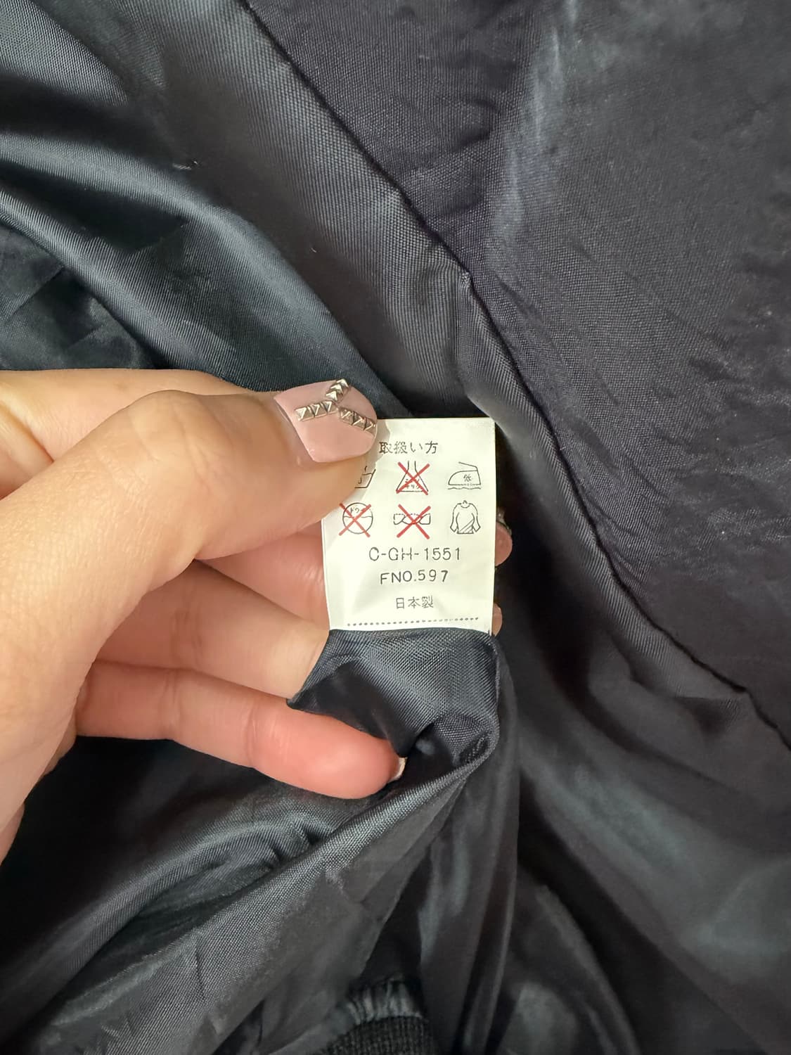 90s pour les jours 나일론 봄버(MADE IN JAPAN) 상품이미지7