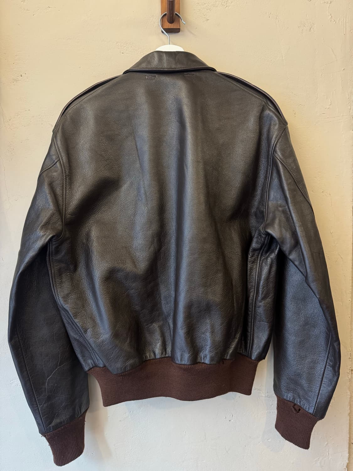 구 리얼 맥코이 A-2 레더 자켓 44 XXL 상품이미지4