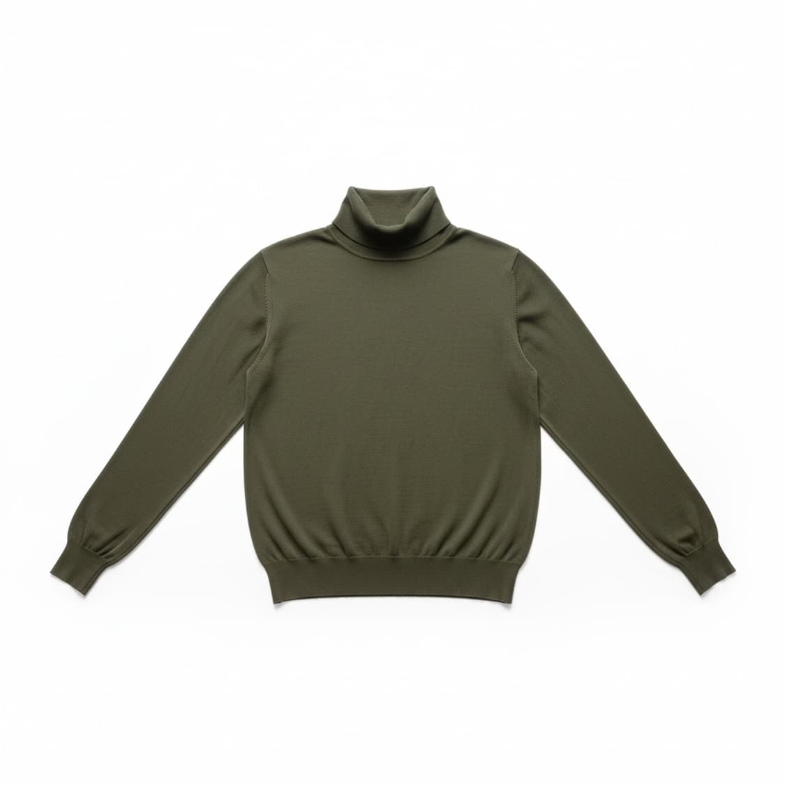 Lardini 라르디니 올리브색 터틀넥 니트 상품이미지1