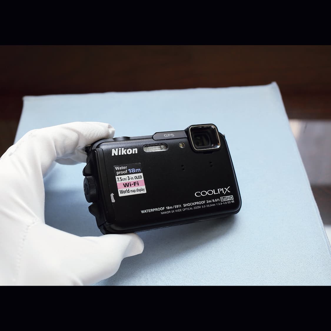 레어<A급><한글> 쿨픽스 aw110 (aw100) 블랙 빈티지 디카 상품이미지4