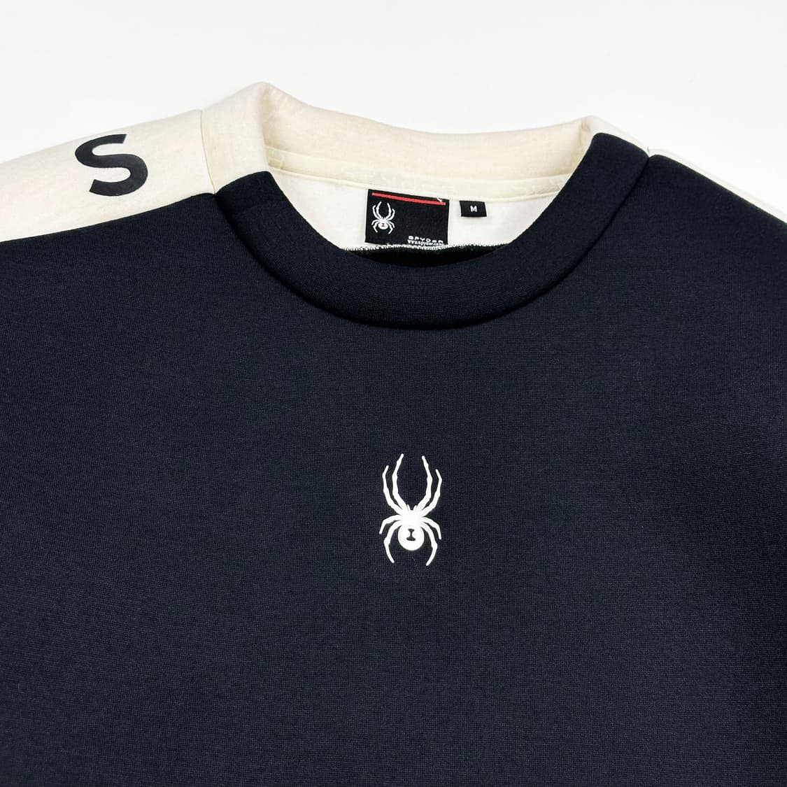 스파이더 사이드라인 기능성 블랙 맨투맨 (M) 상품이미지4