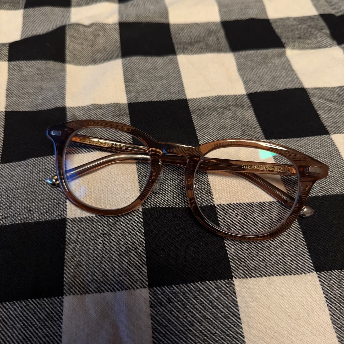 fun the mental 스테디 클리어 브라운 상품이미지1