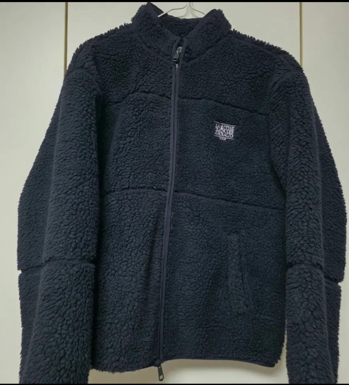 마리떼 프랑소와 뽀글이 네이비 집업 S사이즈  상품이미지1