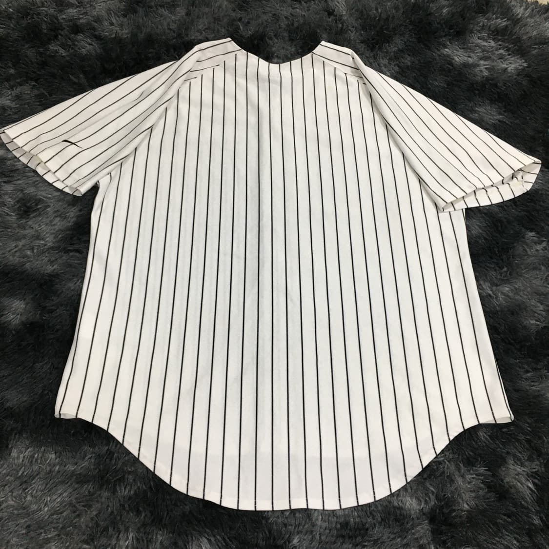 투티/A10 나이키 ENGINEERED 반팔 스트라이프 셔츠 야구 상품이미지7