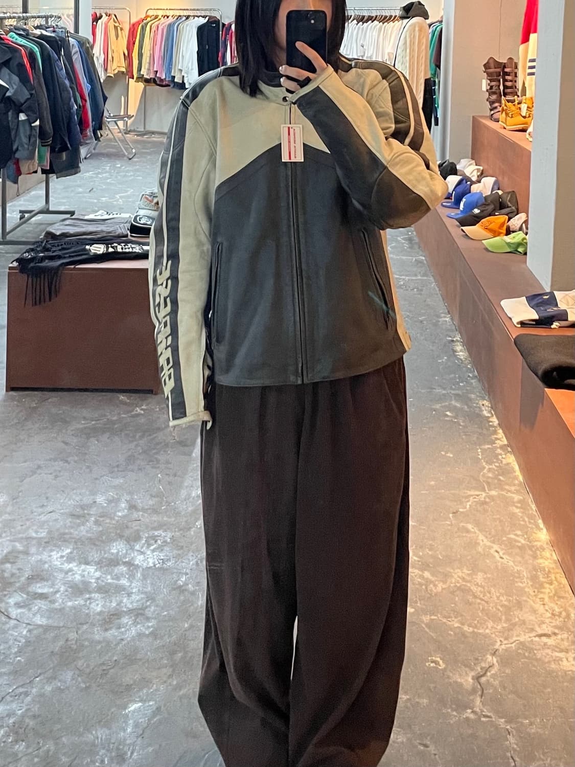 다이네즈 모터사이클 가죽 자켓 H1005 상품이미지2