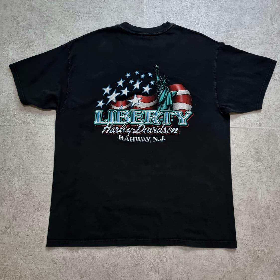 90s USA 할리 데이비슨 Motorcycle T XL sz 상품이미지7
