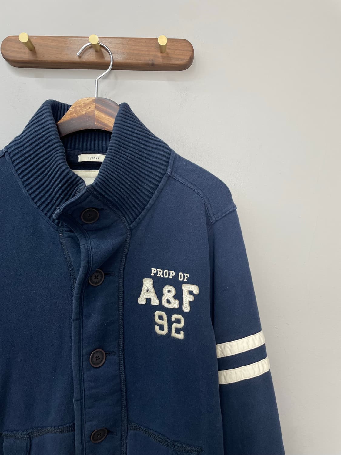 아베크롬비 네이비 버튼 가디건 H997 상품이미지3