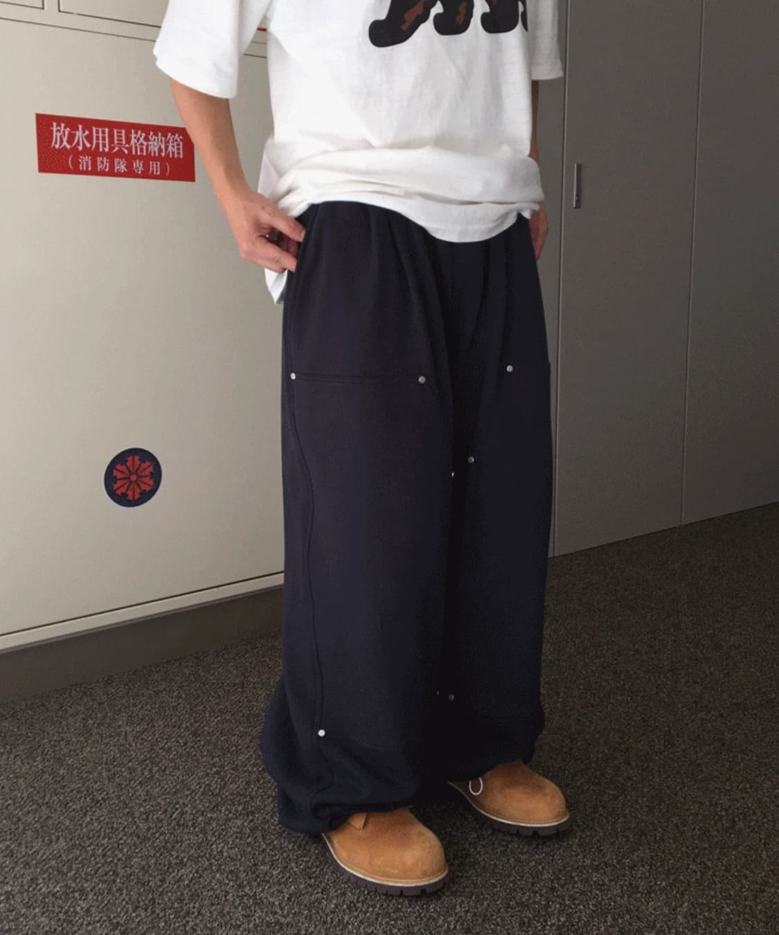 아와이 패치 트레이닝 벌룬 팬츠 판매 상품이미지1