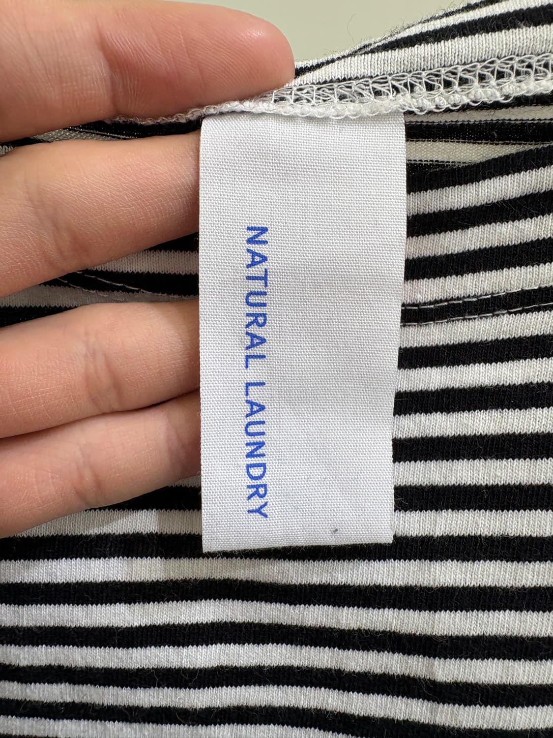 NATURAL LAUNDRY 긴팔 티셔츠 상품이미지6