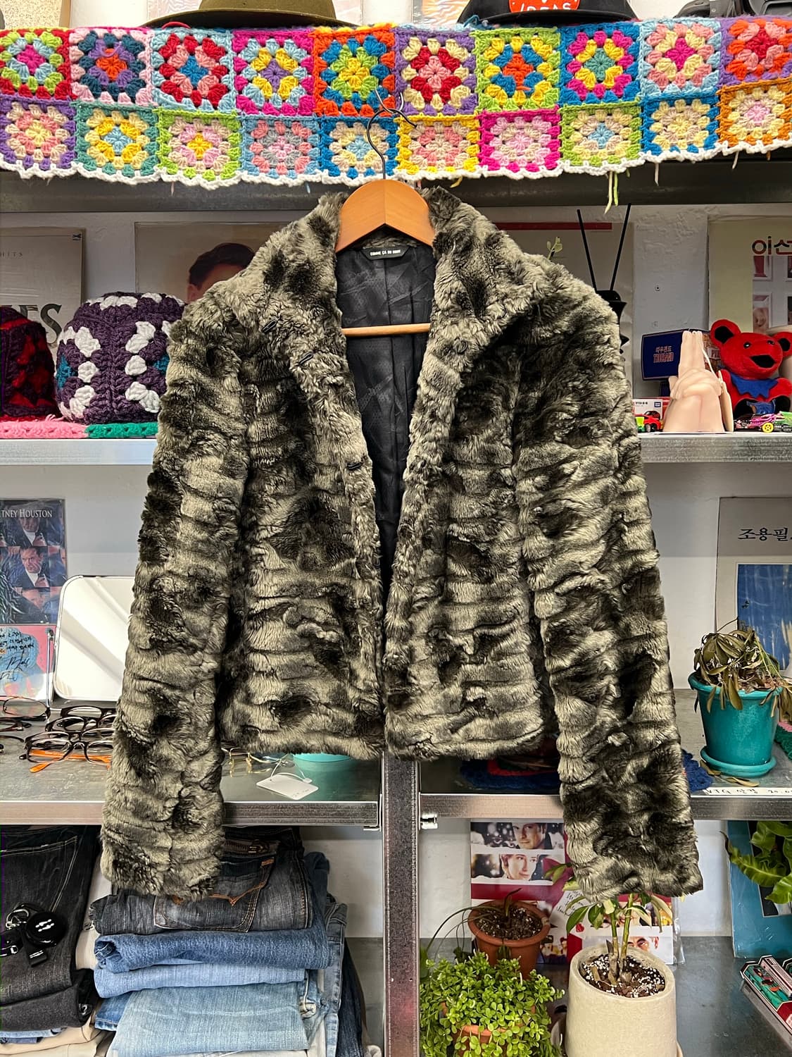 Comme Ca Du Mode Cropped Fur Jacket 상품이미지1