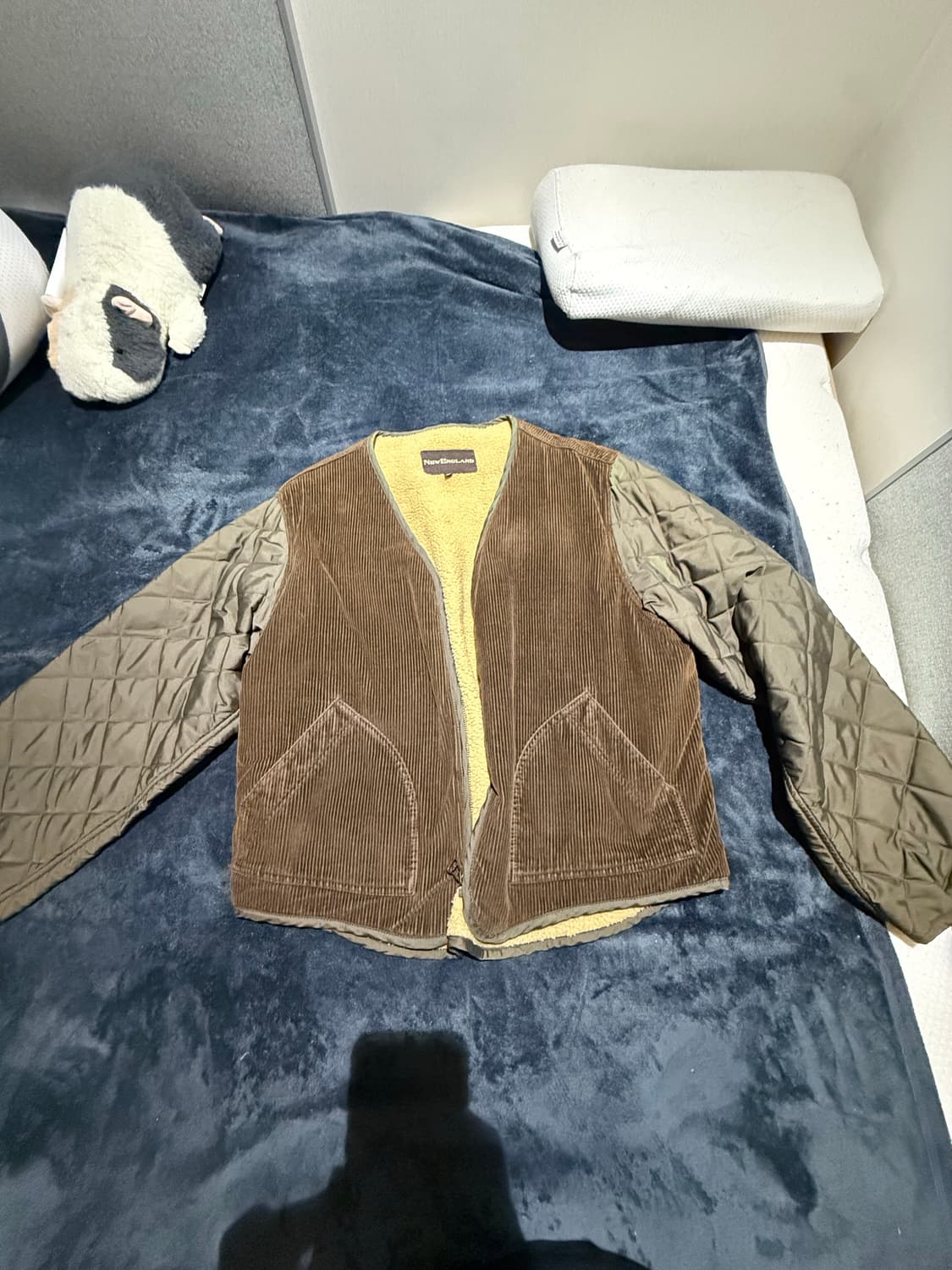 뉴잉글랜드 누빔자켓 팝니다. M사이즈 상품이미지1