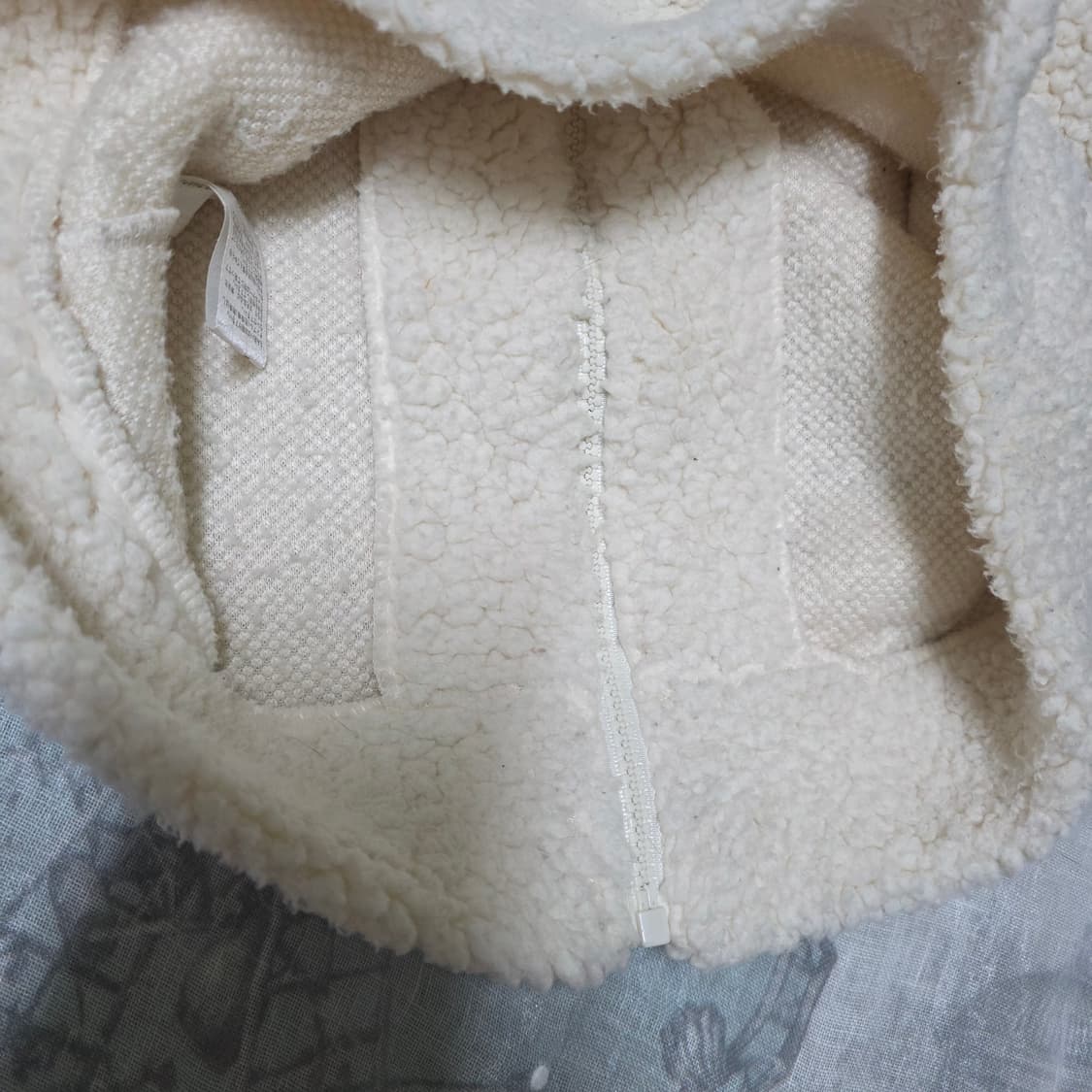 빈티지 리즈리사 리본 뽀글이 플리스 후드집업 히메갸루 룸웨어 상품이미지6